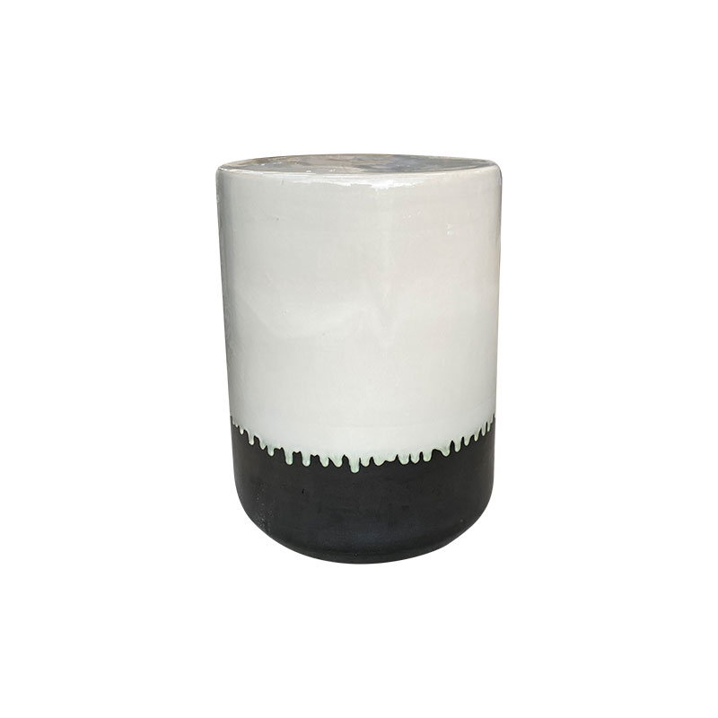 4103 Đôn Trụ 36x36x47 Trắng Đen